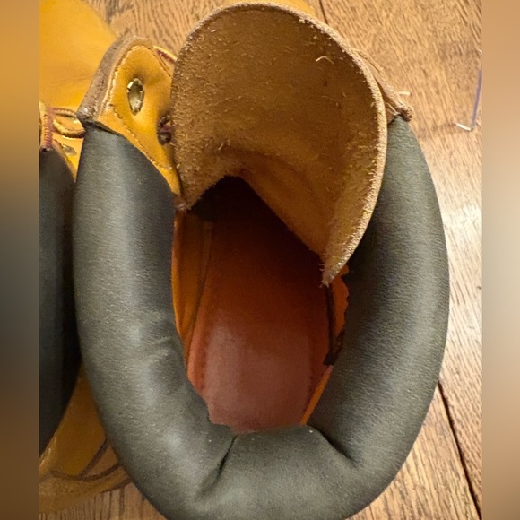 Timberland Premium Wheat Nubuck Men’s Leather Boots Size 10.5 M - Picture 11 of 16